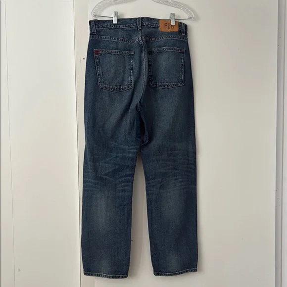BDG High Waisted Cowboy Jean Womens Size 30 Dark Blue - Picture 3 of 4